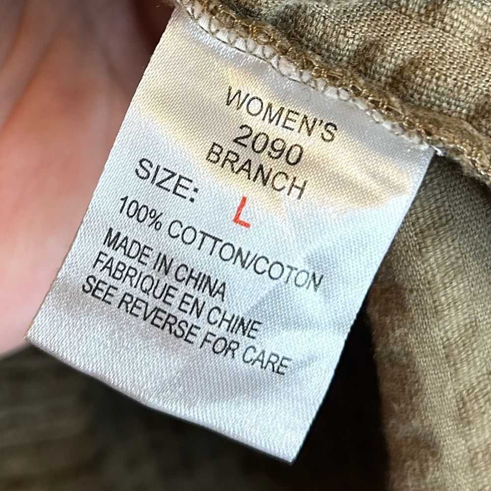 Brand Woolrich Soft Textured Tan Corduroy Full Zi… - image 5