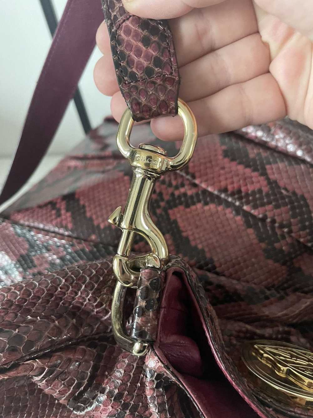 Gucci Vintage Gucci Hysteria Python bag - image 10