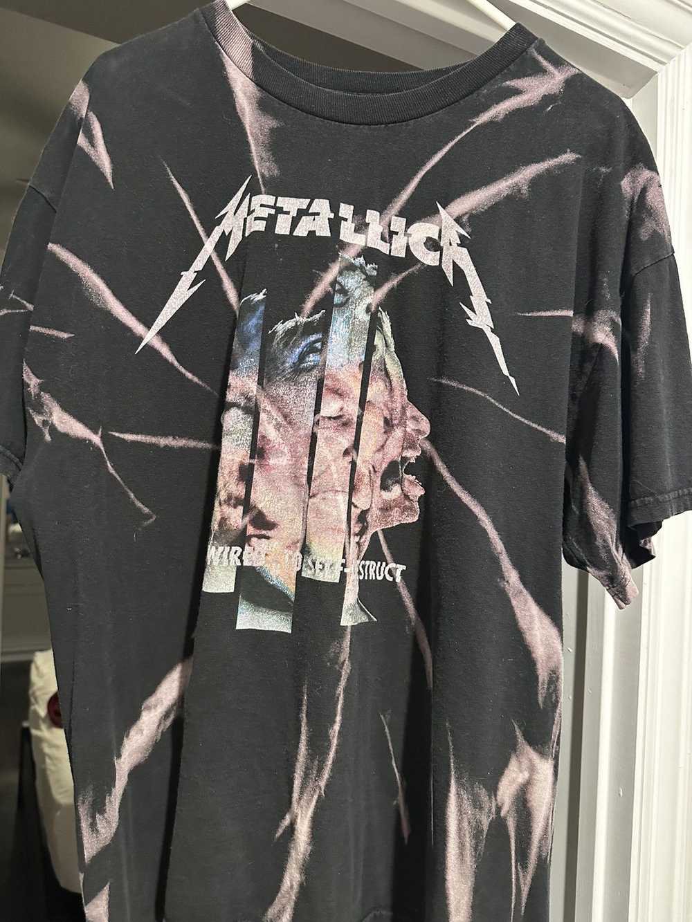 Vintage Black Metallica fadery 90s - image 2