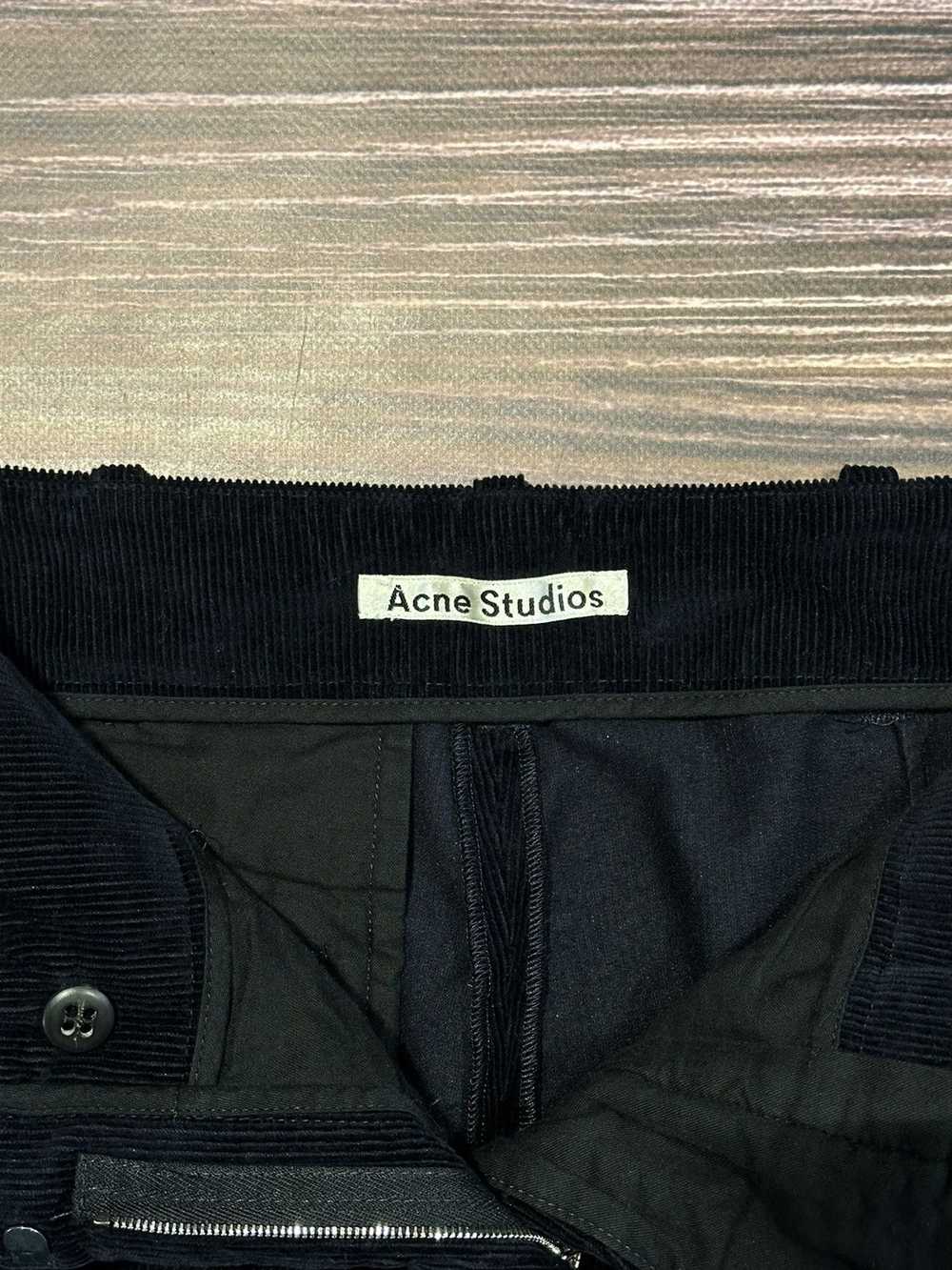 Acne Studios × Luxury × Vintage Velveteen pants A… - image 4