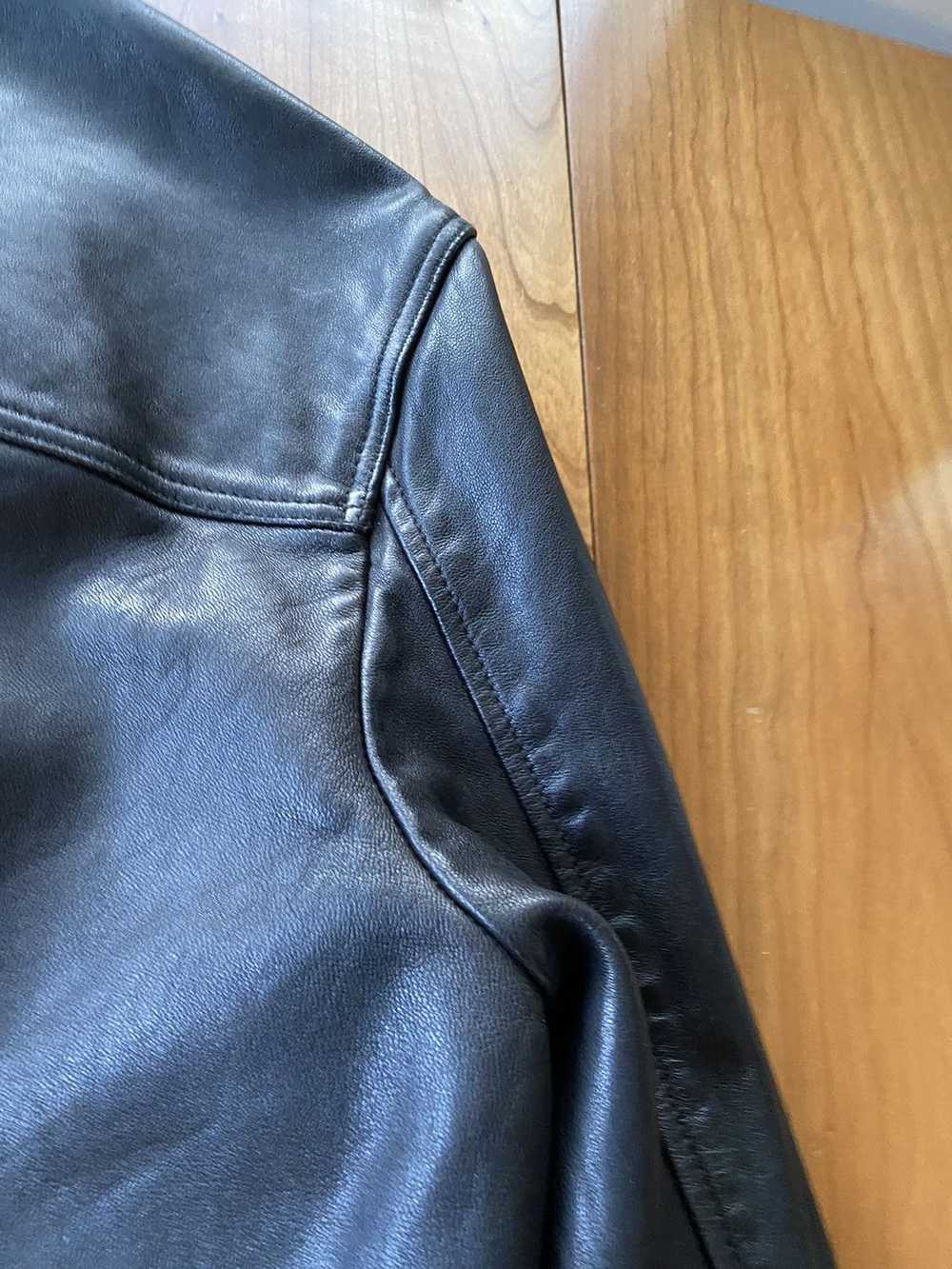 Allsaints AllSaints Black Leather Jacket | Maya J… - image 11