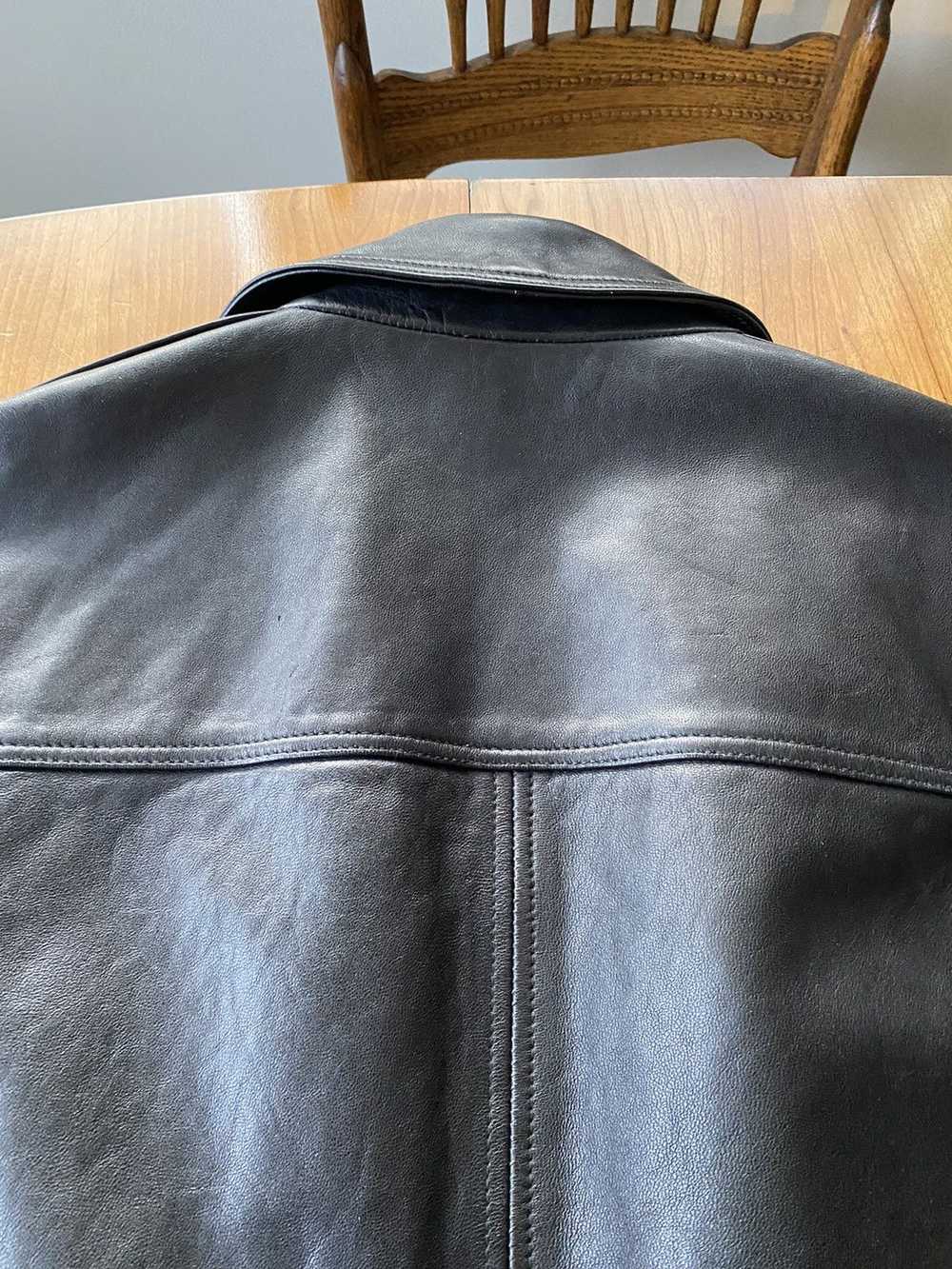Allsaints AllSaints Black Leather Jacket | Maya J… - image 9