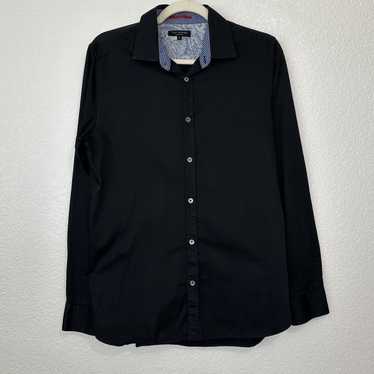 Ted Baker Ted Baker Men’s Black Casual Button Down