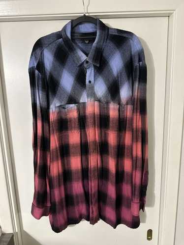 True Religion True Religon Ombre Flannel Shirt