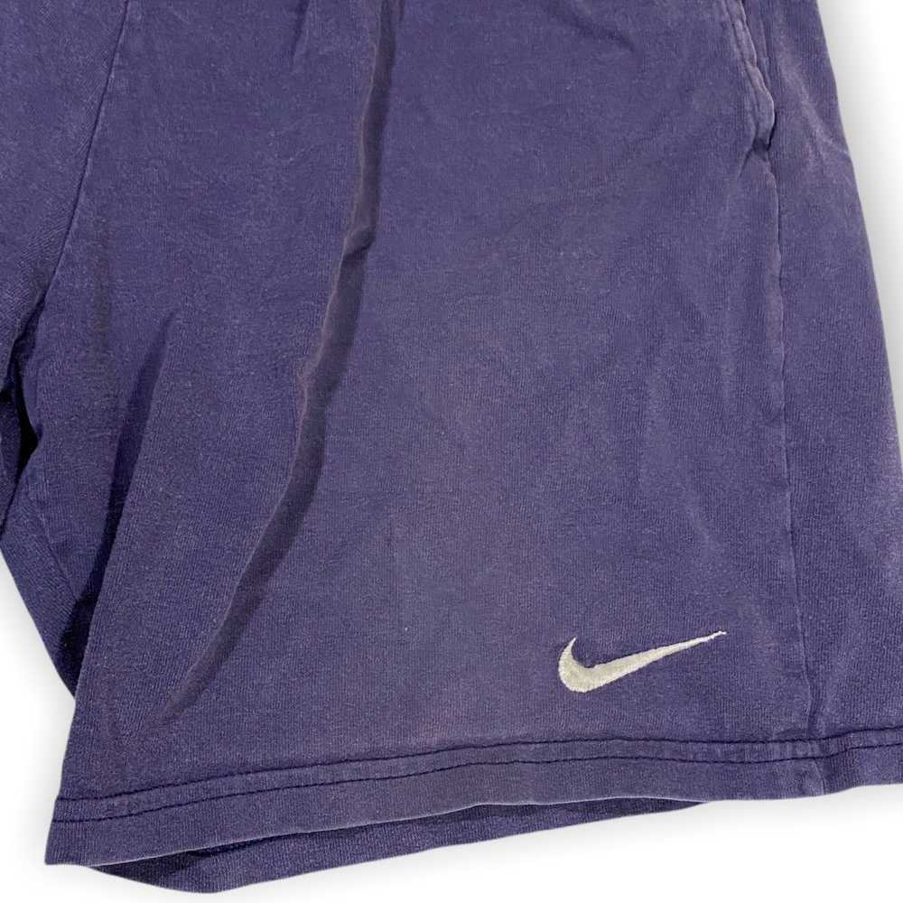 Nike × Streetwear × Vintage 90s Nike Shorts Purple - image 2