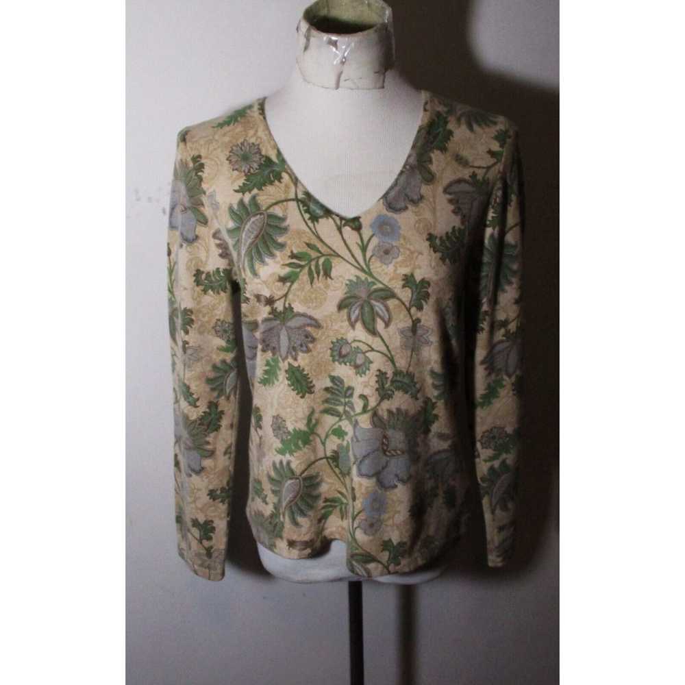 Vintage Women's CHARTER CLUB Green 100% Cashmere … - image 1