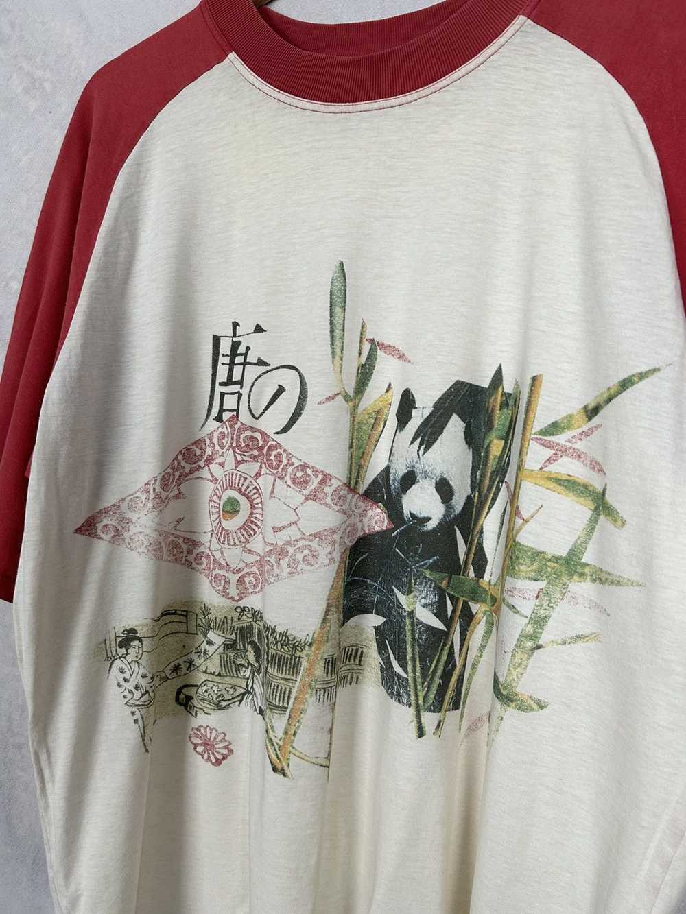 Animal Tee × Vintage Vintage Animal Tee Panda 90s… - image 3