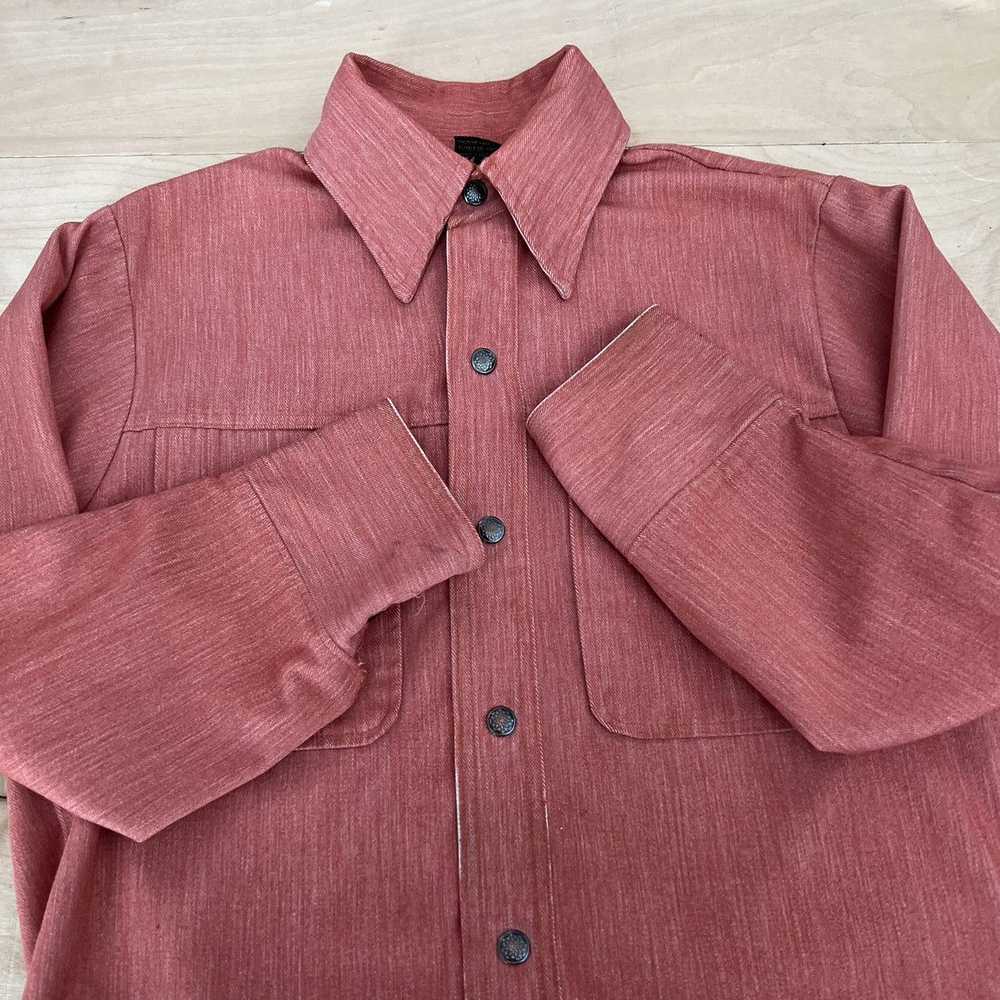 Made In Usa × Vintage Vintage Big Yank Shirt Jack… - image 4
