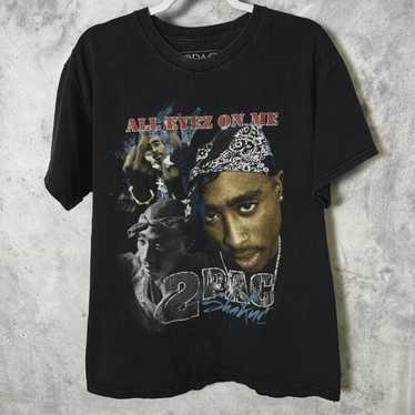 Rap Tees Tupac 2Pac Rap Tee T Shirt Mens Large L … - image 1