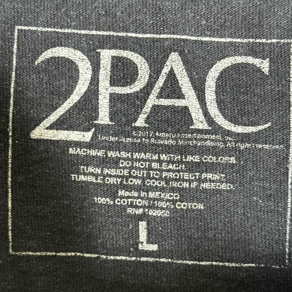 Rap Tees Tupac 2Pac Rap Tee T Shirt Mens Large L … - image 9
