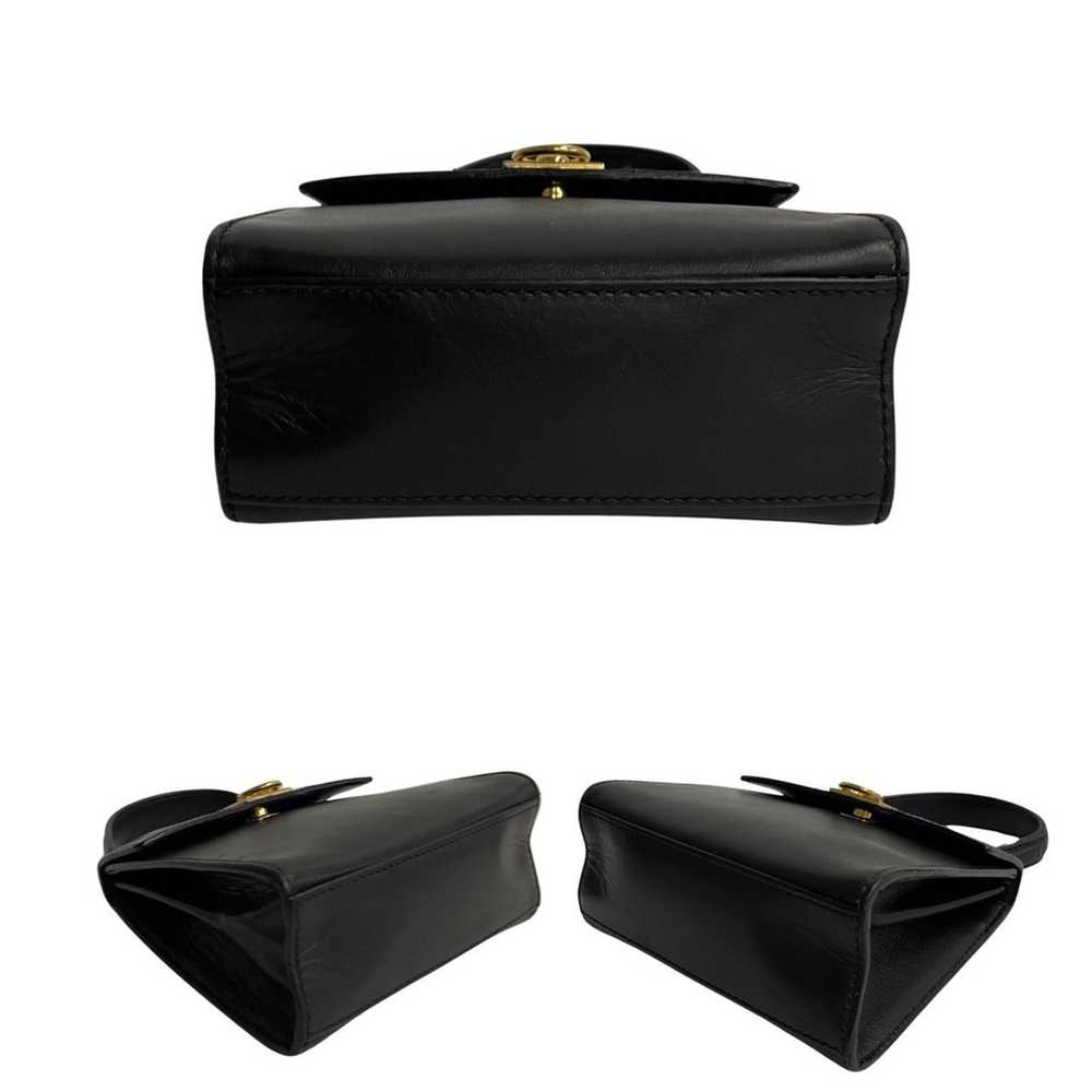 Celine CELINE Ring Hardware Calf Leather Handbag … - image 6