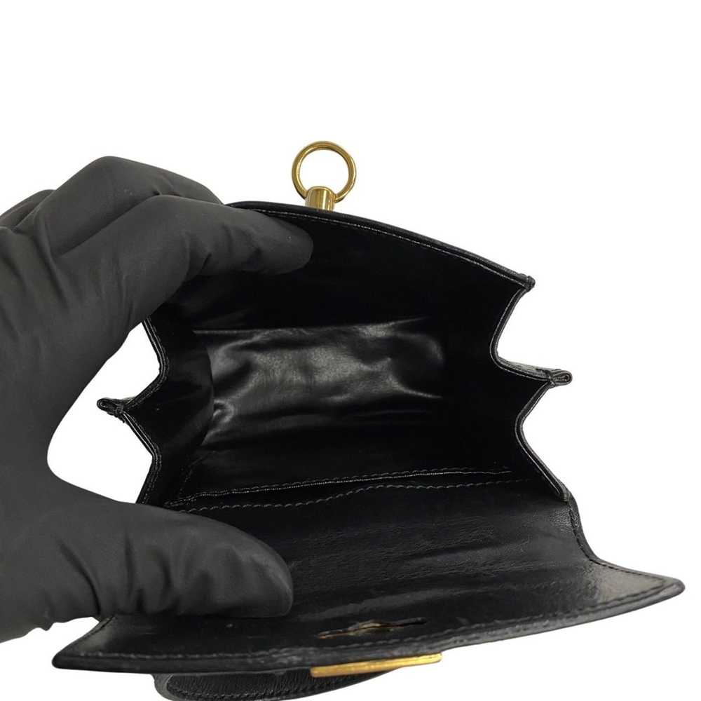 Celine CELINE Ring Hardware Calf Leather Handbag … - image 8