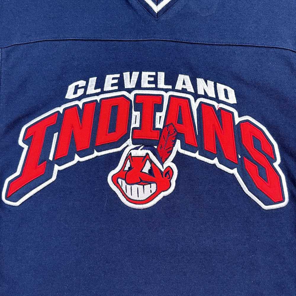 MLB × Vintage Vintage Cleveland Indians Sweatshir… - image 3