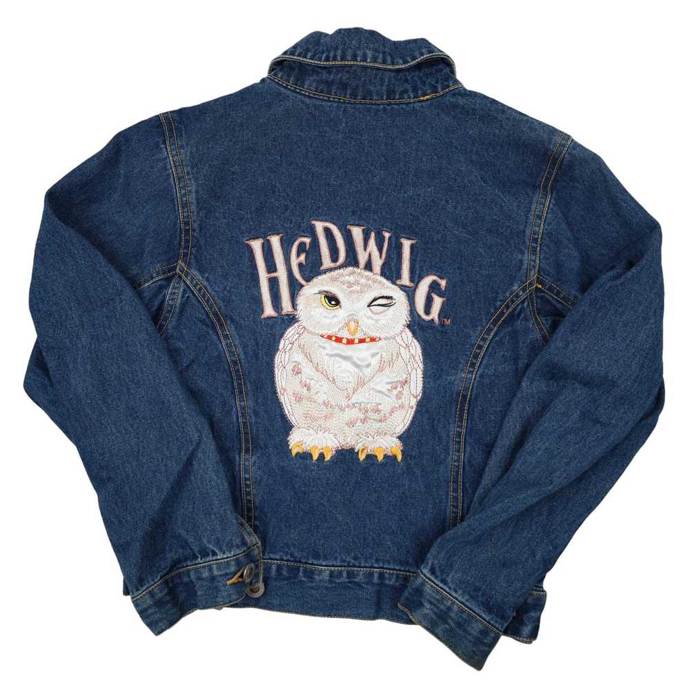 Vintage Vintage Y2k Harry Potter Hedwing Denim Ja… - image 7