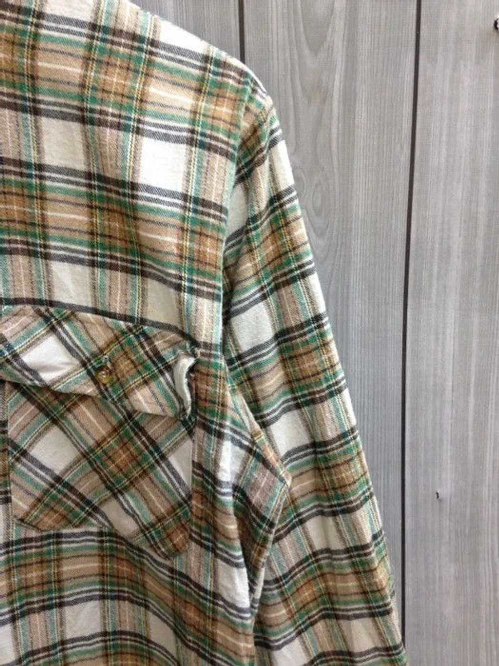 Flannel × Streetwear × Vintage intage Flannel Shi… - image 3