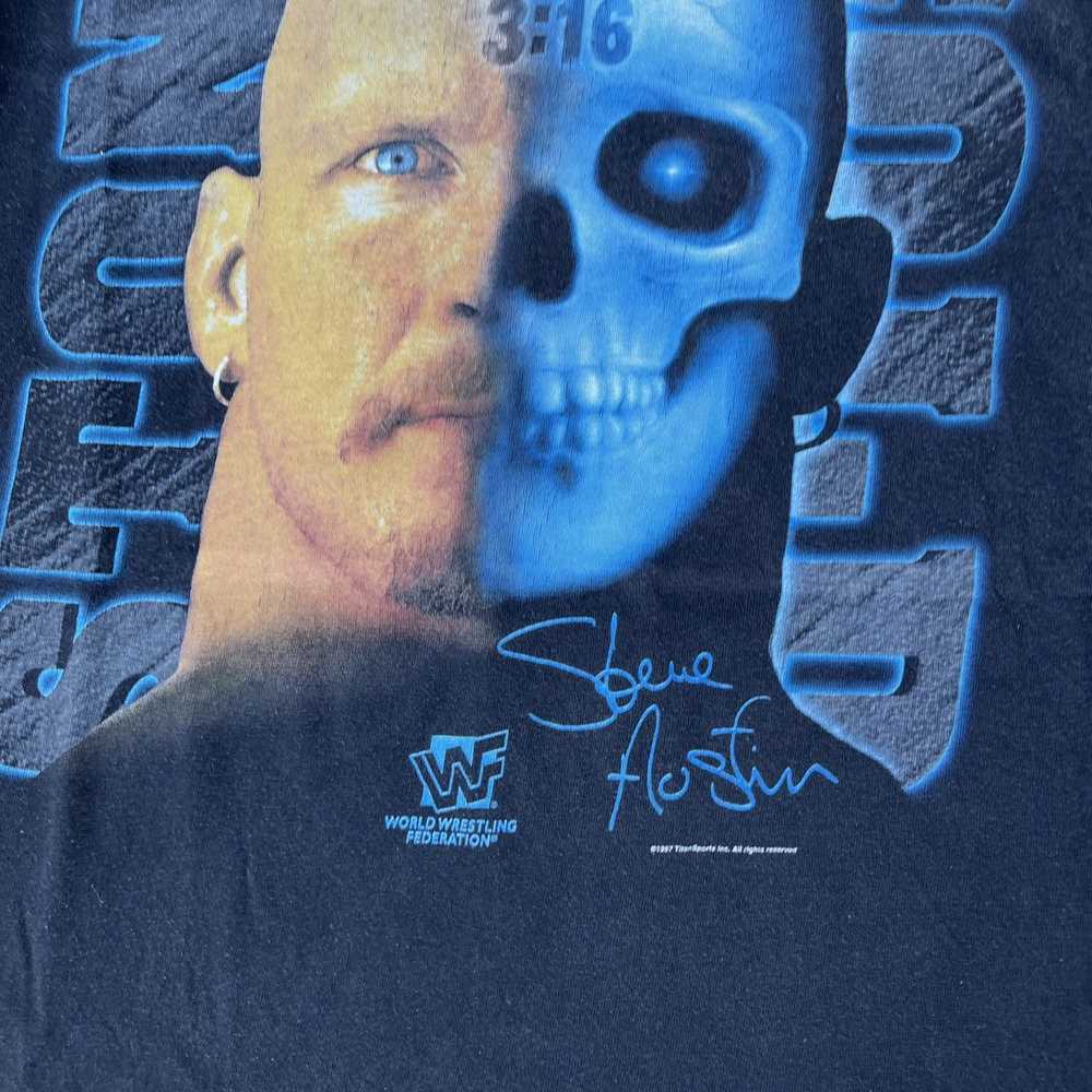 Vintage × Wwf Stone Cold “Other Side Jackass” 199… - image 8