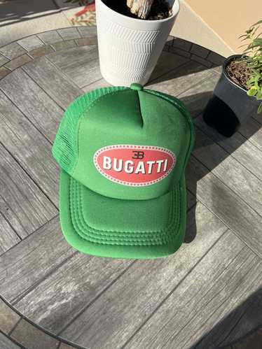 Streetwear × Vintage Custom Bugatti, green trucker