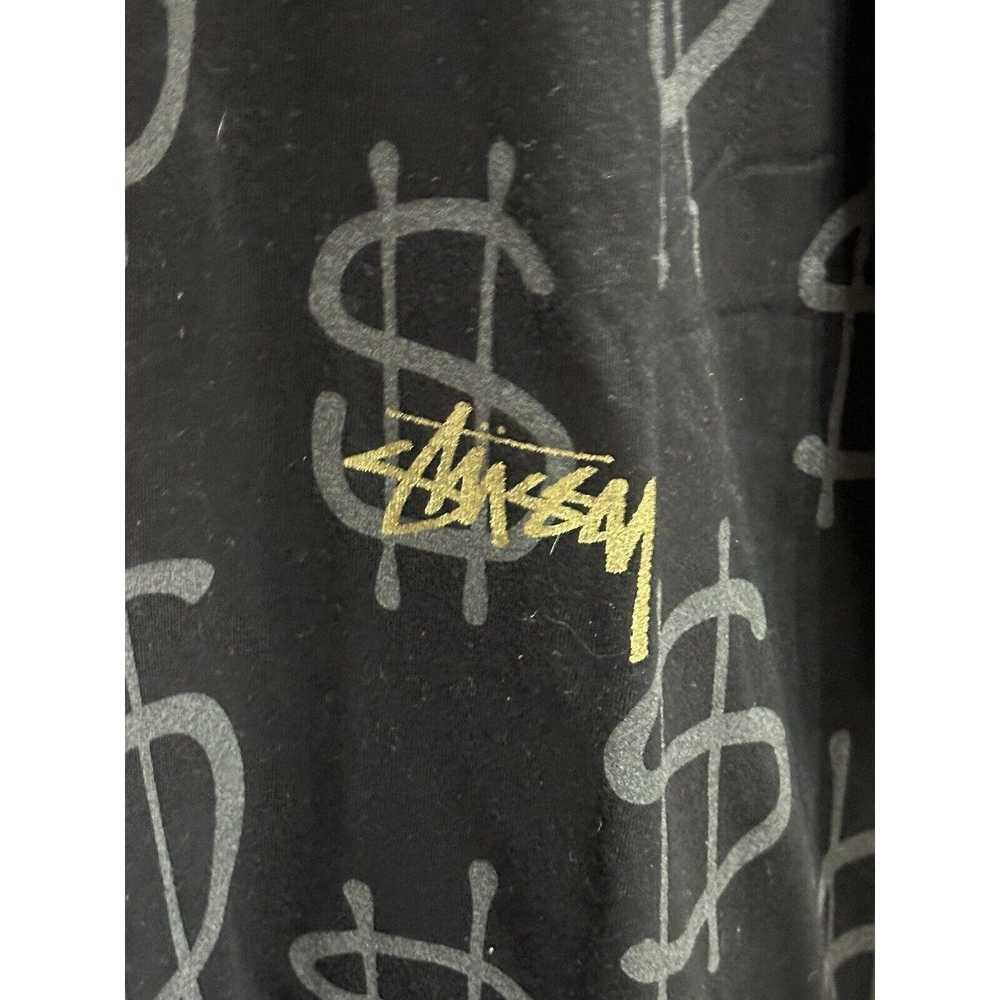 Stussy Stussy 3M All Over Print Dollar Black T-Sh… - image 3