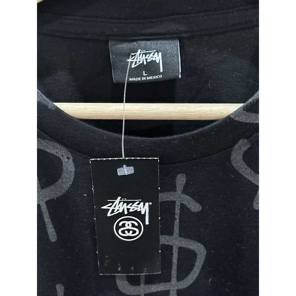 Stussy Stussy 3M All Over Print Dollar Black T-Sh… - image 4