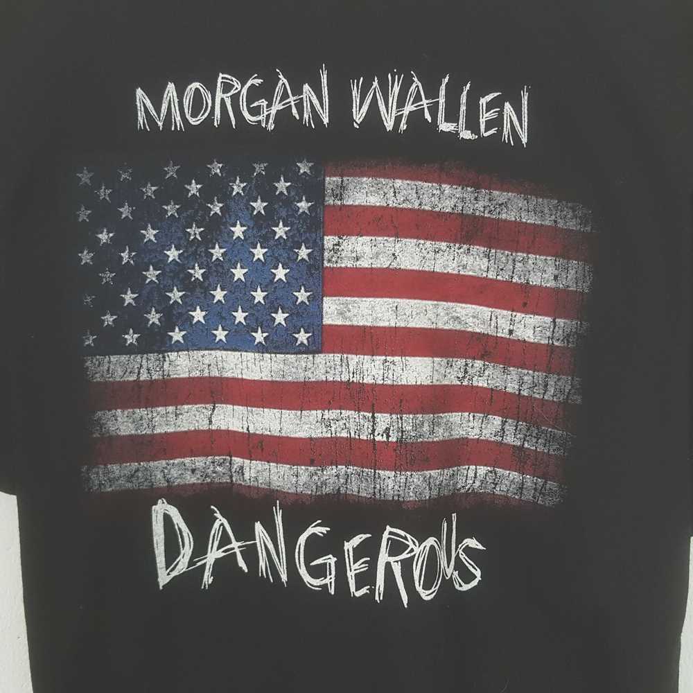 Band Tees × Vintage Vintage Morgan Wallen Dangero… - image 2