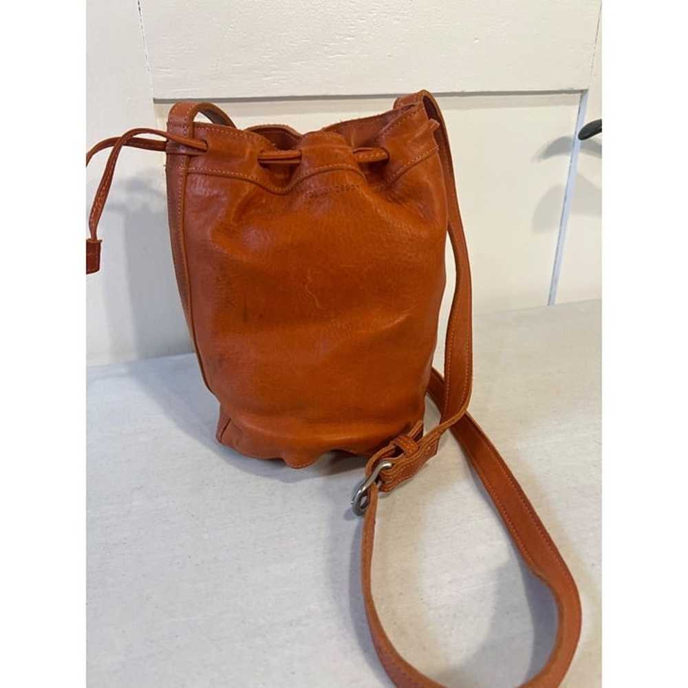 Shinola Detroit Hobo Purse Shoulder Bag Small Dra… - image 2
