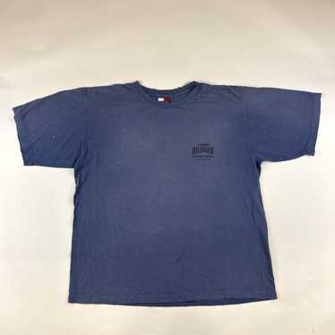 Vtg 80s Sue’s Bait & Tackle T-Shirt Blue L Fish Fishing Bait Shop Single  Stitch