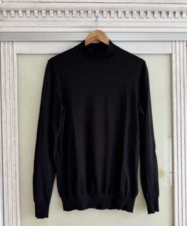 Prada Prada Black Sweater Mens 100% Wool Made in … - image 1