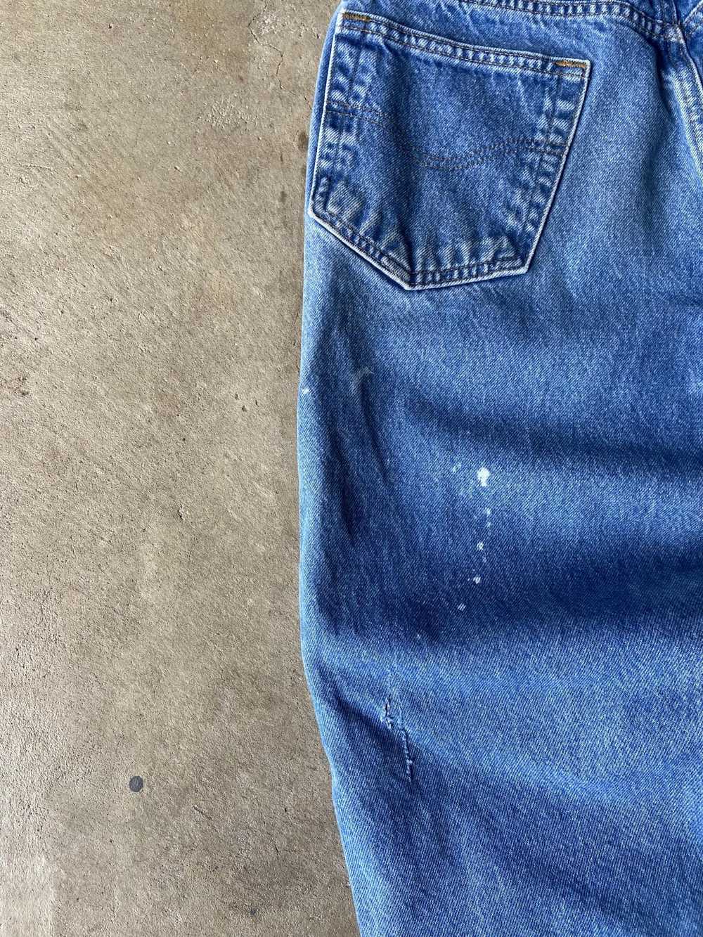 Carhartt Carhartt Thrashed Painter's Blue Jeans - image 8