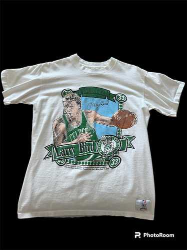 Nutmeg Mills Larry Bird Vintage T-shirt 1989 Singl