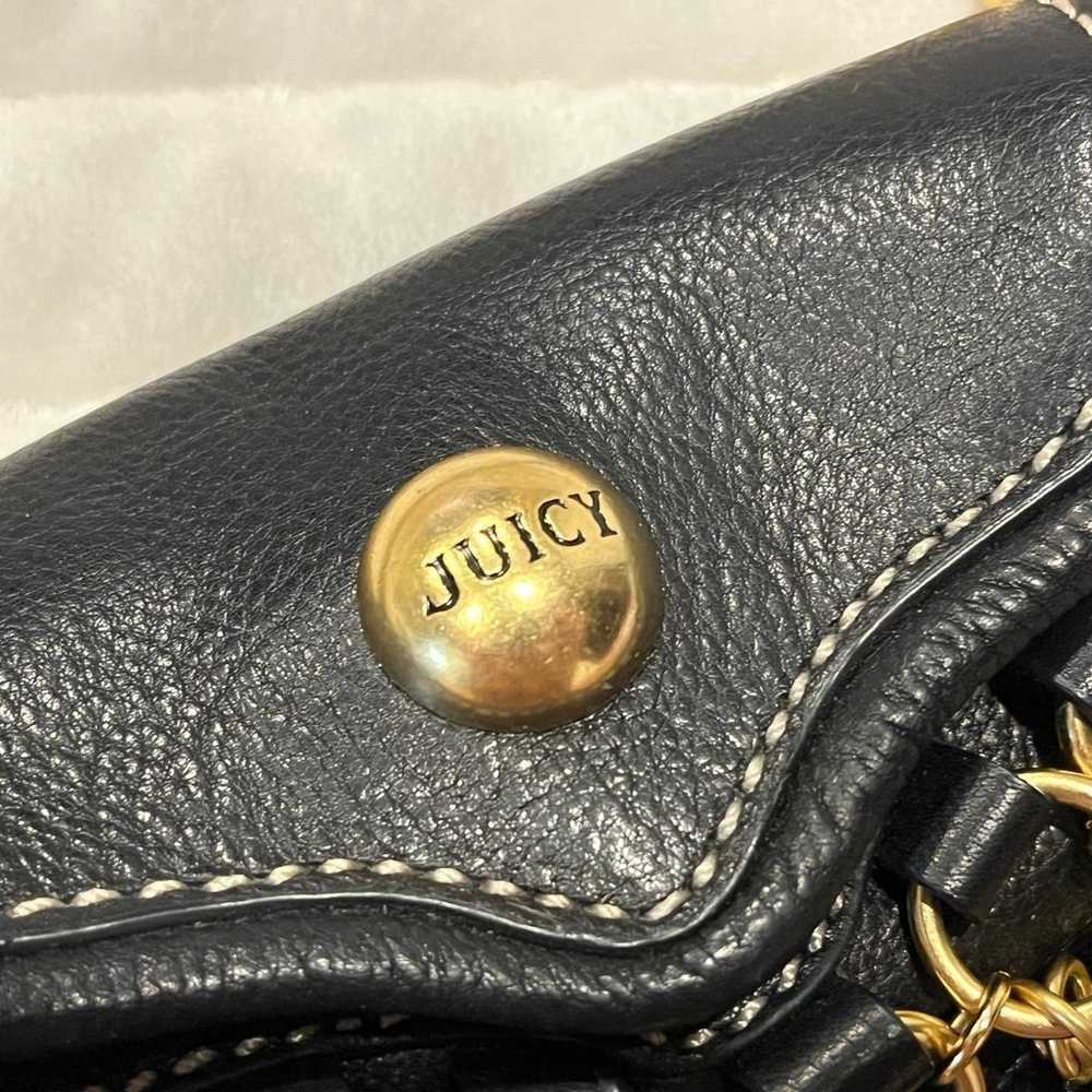 Juicy Couture leather black charm mini bag - image 6