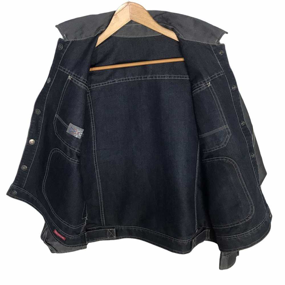 Denim Jacket × Japanese Brand Freego japan revers… - image 3