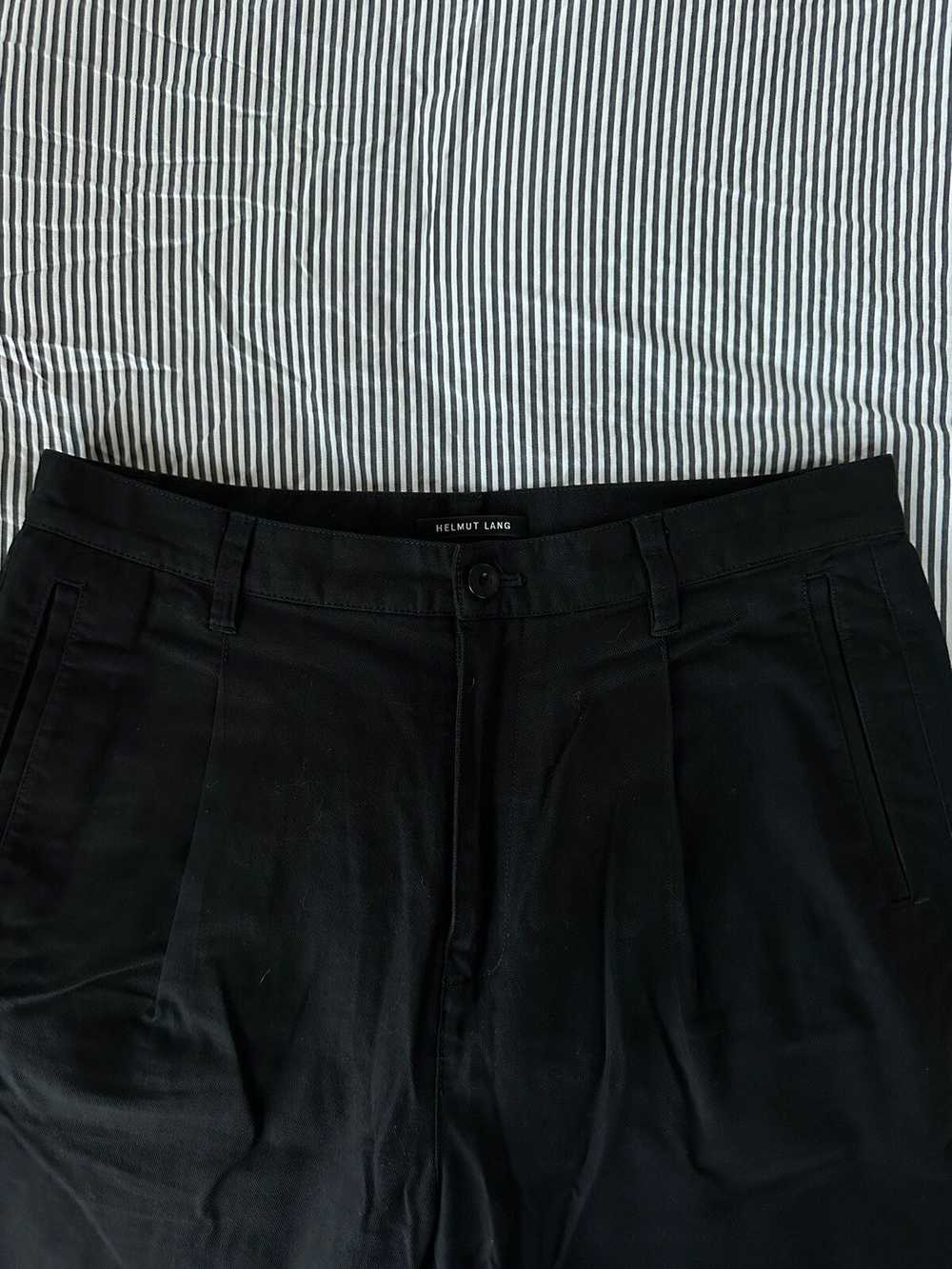 Helmut Lang Black Cropped Trousers - image 2