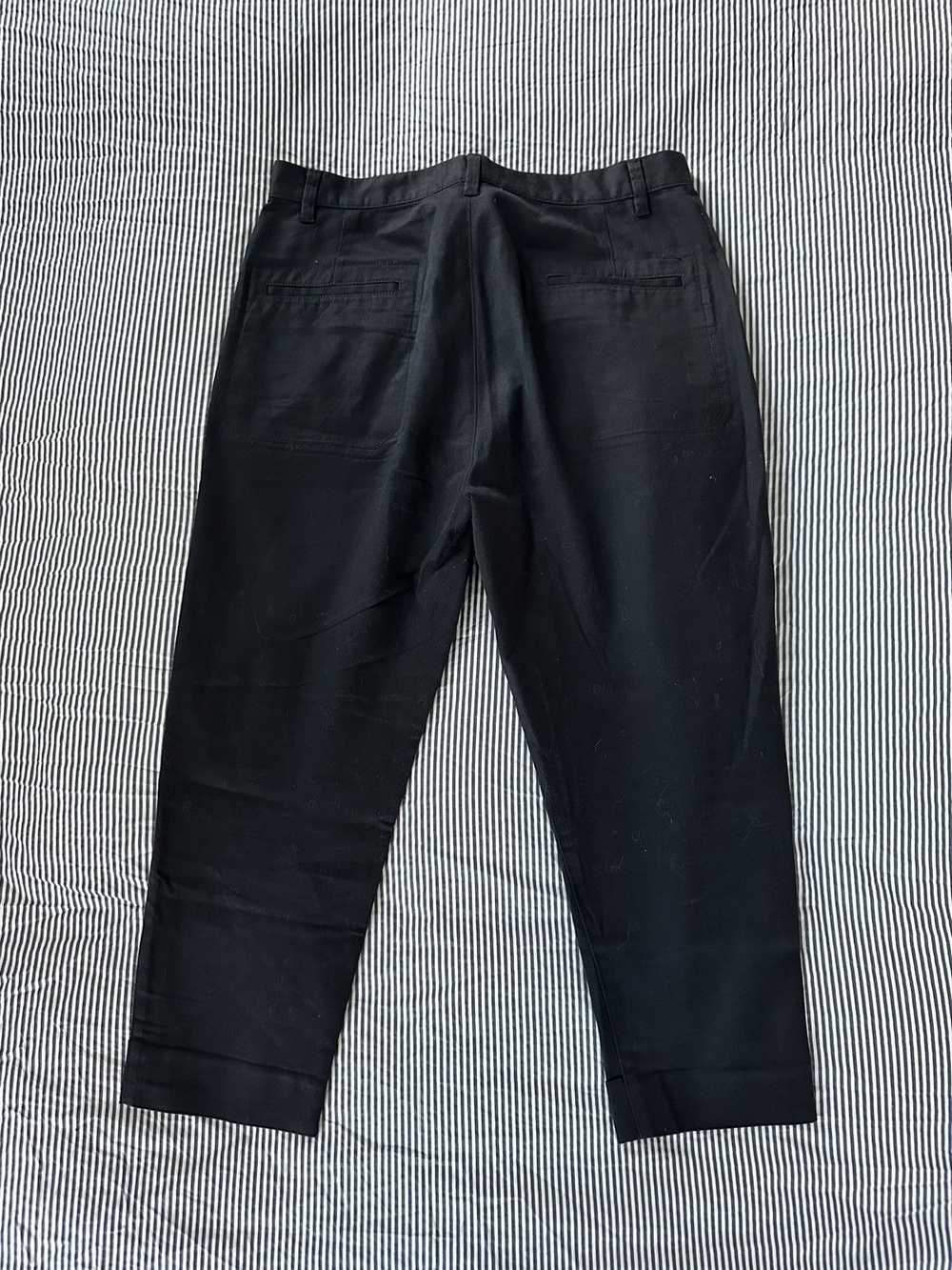Helmut Lang Black Cropped Trousers - image 3