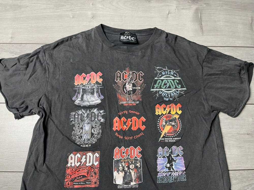 Ac/Dc × Band Tees × Rock Band Acdc Tshirt rock al… - image 3