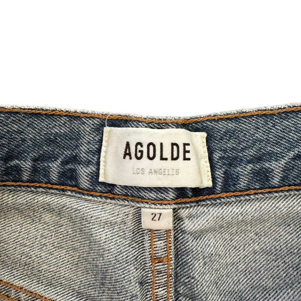 Agolde AGOLDE Riley High Rise Straight Crop Jean … - image 4