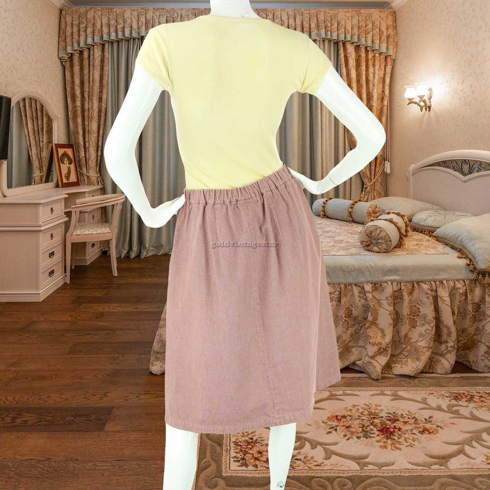 Vintage Vintage Quilt Patch Granny Skirt - image 3