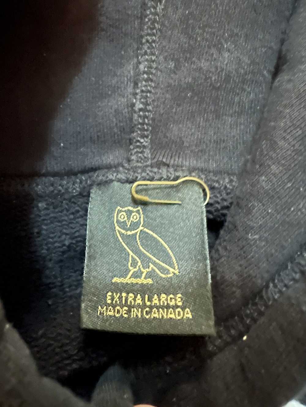 Octobers Very Own Embroidered OVO arch logo hoodie - image 4