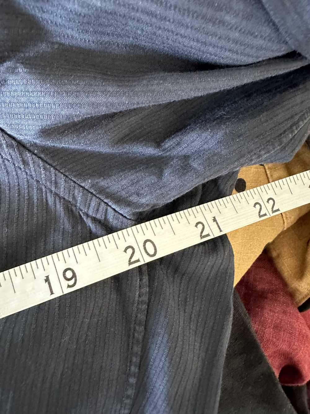 Jil Sander Jil Sander Tonal Striped Button Up Shi… - image 6