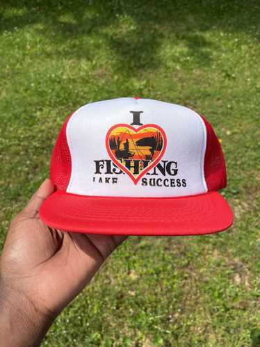 Streetwear × Trucker Hat × Vintage Vintage Fishing