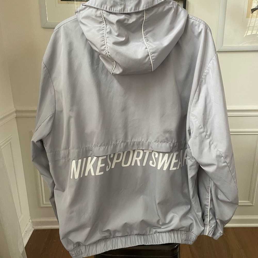 Nike ASOS Nike Archive Half Zip Woven Jacket Grey… - image 8