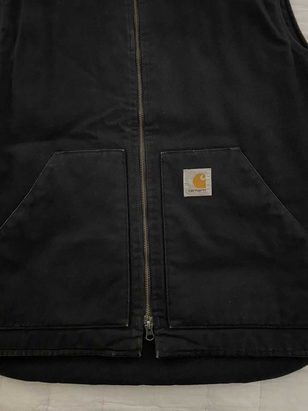 Carhartt Wip Carhartt WIP Black Canvas Vest - image 5
