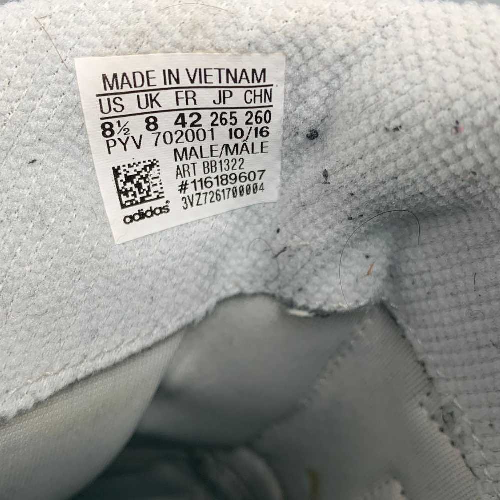 Adidas Grey Black Mixed Materials Mesh Low Top Sn… - image 7