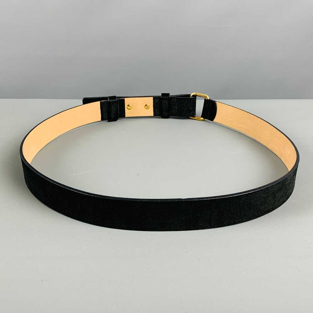 Other STREETS AHEAD Waist Black Gold Suede Belt - image 3