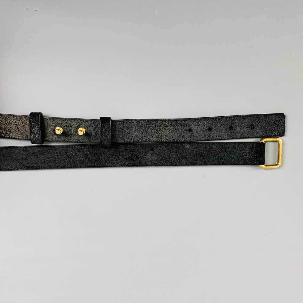 Other STREETS AHEAD Waist Black Gold Suede Belt - image 5