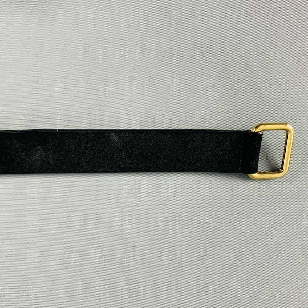 Other STREETS AHEAD Waist Black Gold Suede Belt - image 6