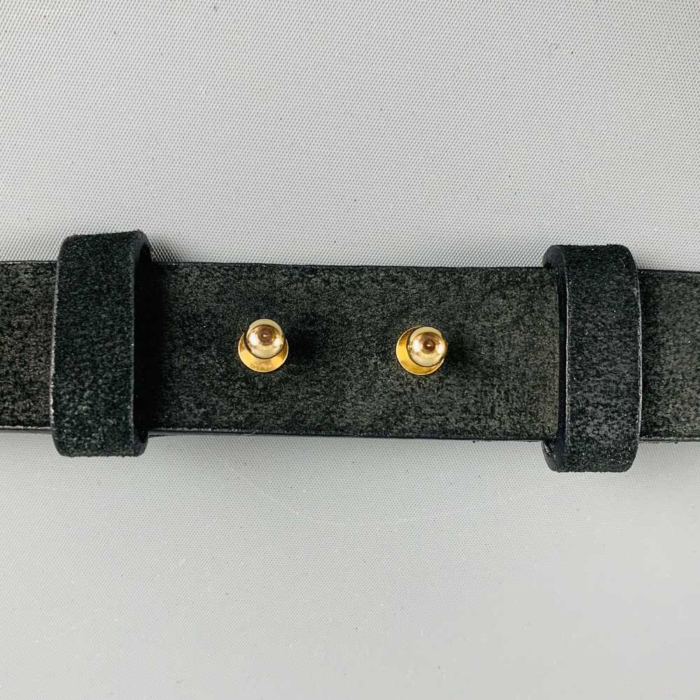 Other STREETS AHEAD Waist Black Gold Suede Belt - image 7