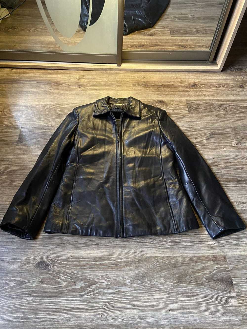 Knowles & Carter × Leather Jacket × Vintage RARE … - image 1