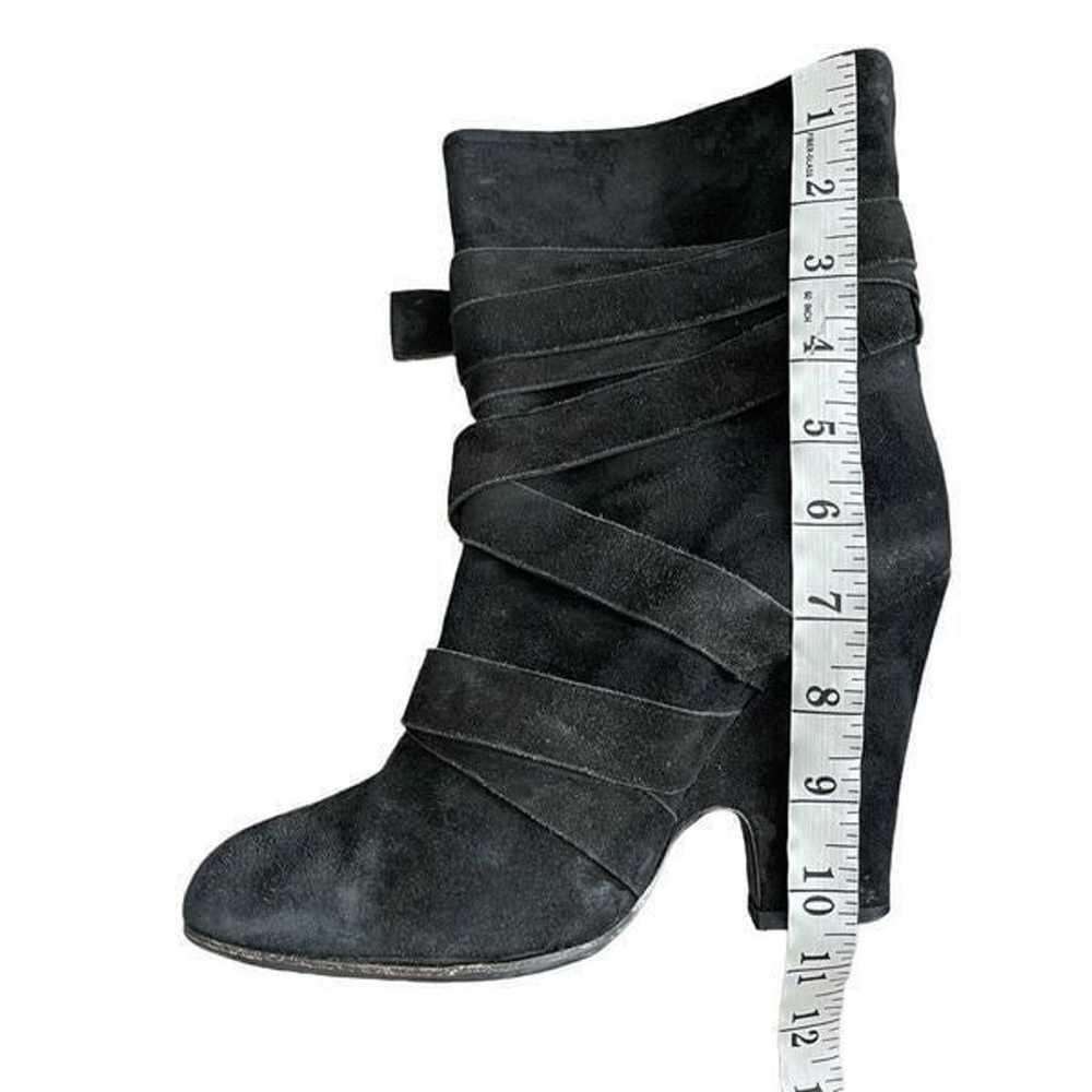 Marc Jacobs Black Suede Boots Booties - image 5