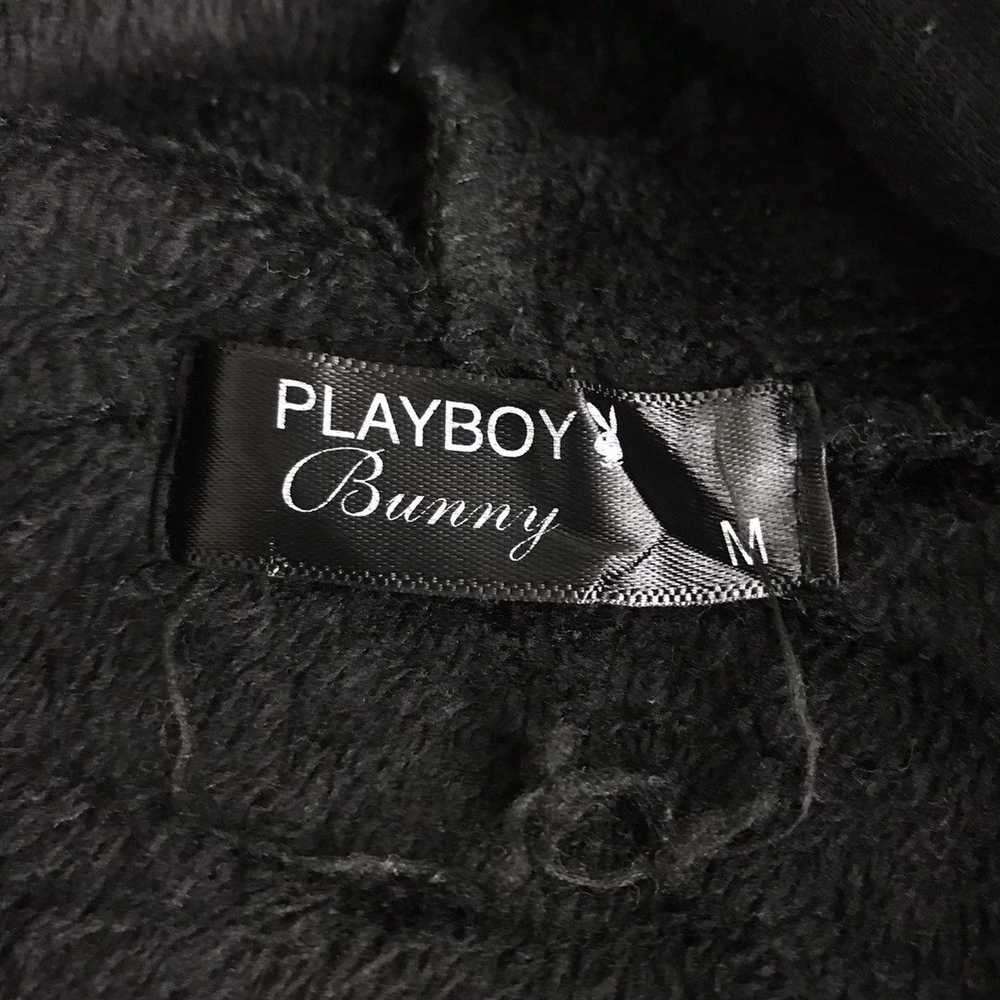 Playboy Vintage PLAYBOY BUNNY Box Logo Black Long… - image 6