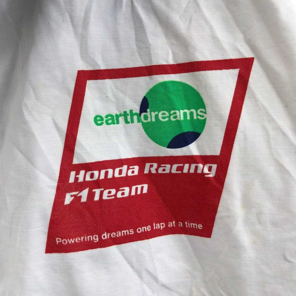 Honda × Racing Vtg HONDA EARTH DREAMS Racing Team… - image 5